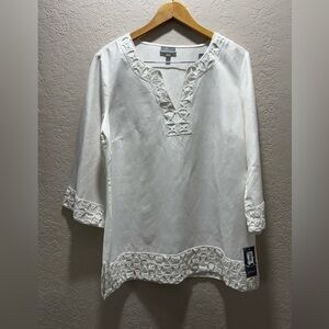 JM Collection Linen Summer Top
Size (L)